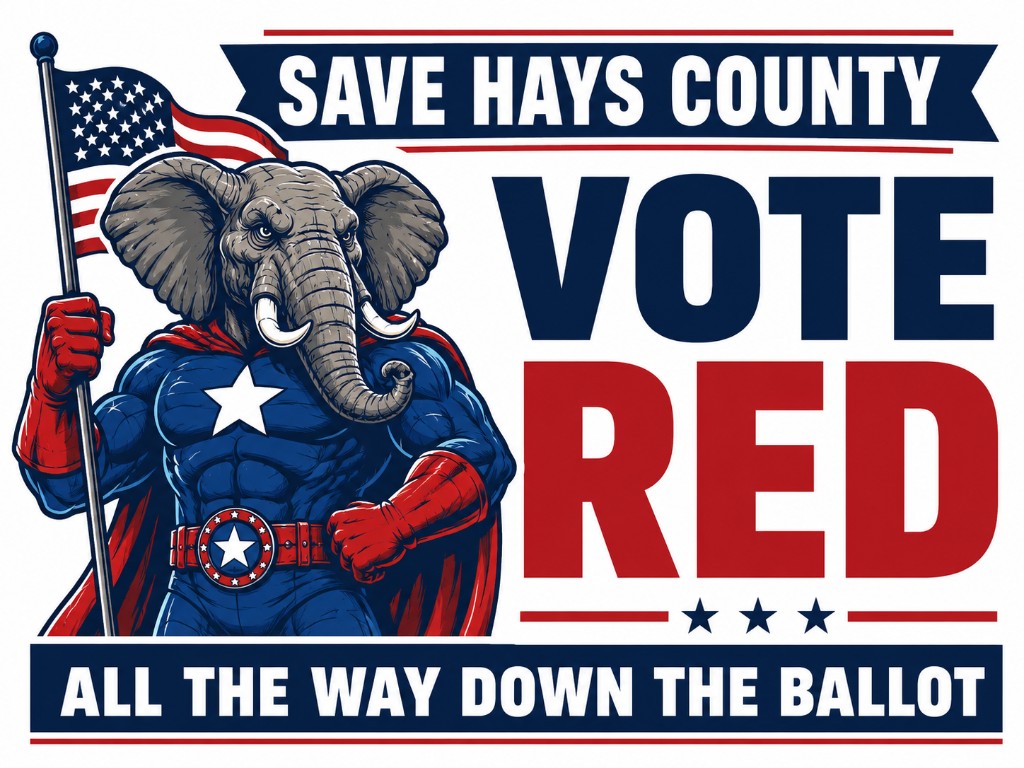 Vote Red all the way down the ballot