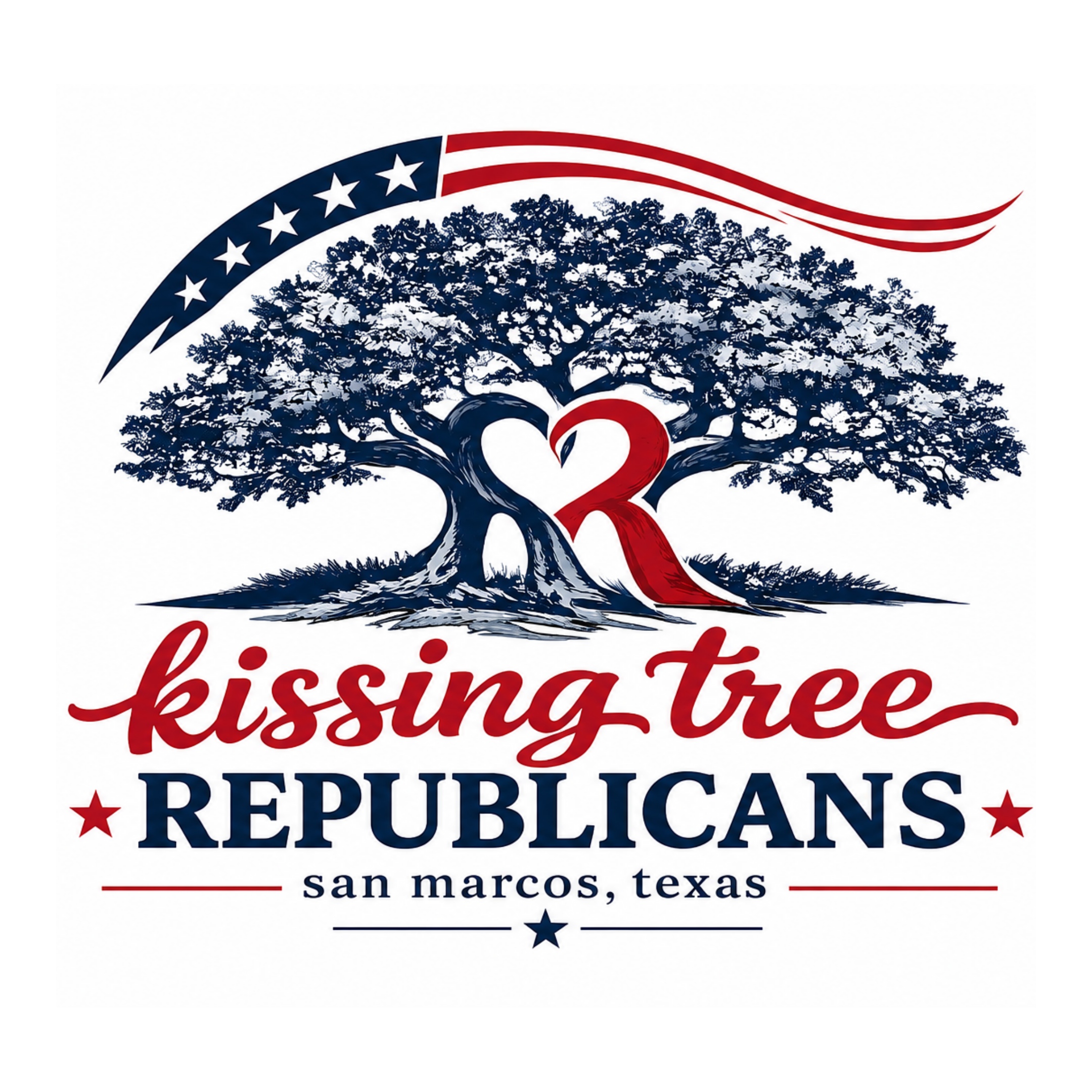 Kissing Tree Republicans Logo
