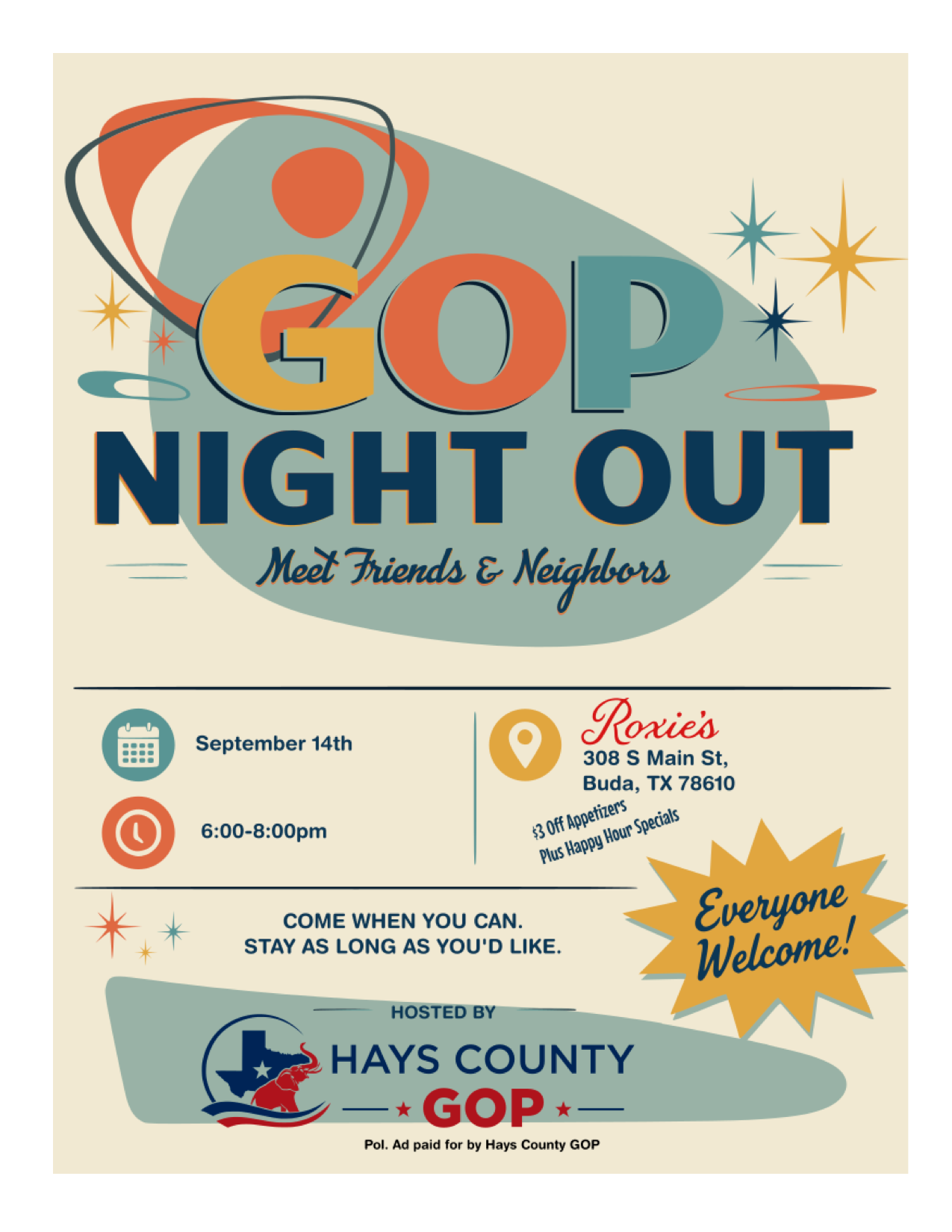 Hays County GOP - Night Out
